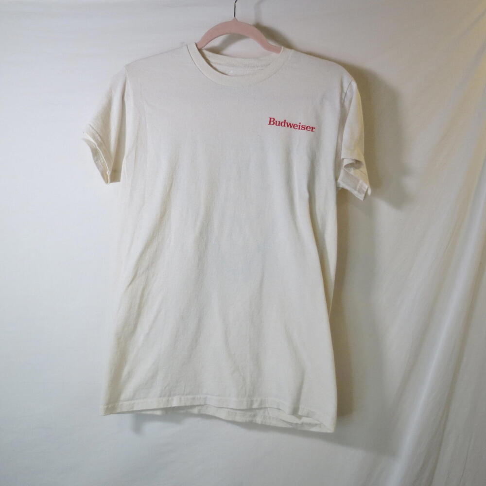 Budweiser Brew City Sz Small T-Shirt Beer Bowling Short-Sleeved
